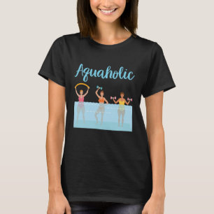 T-shirt Aquaholic de l'eau