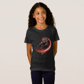 T-Shirt Aquaman | Black Manta Red Swipe Graphic (Devant entier)