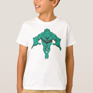 T-shirt Aquaman Déjeuner en avant - Turquoise