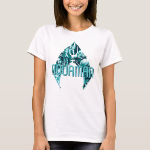 T-shirt Aquaman   Orin, Mera, Orm & Manta Noir En Symbole