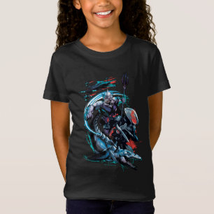T-Shirt Aquaman Orm, Manta Noir, Tylosaur, & Ships
