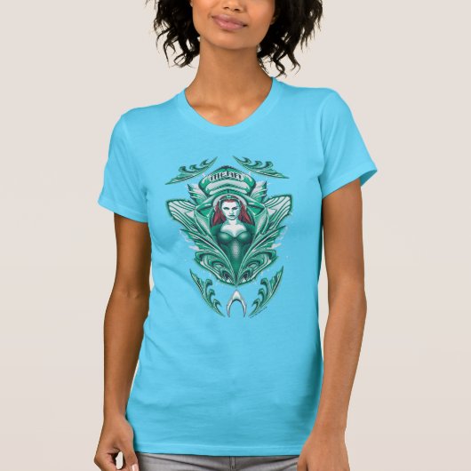 T-shirt Aquaman | Ornate Mera Graphic (Devant)