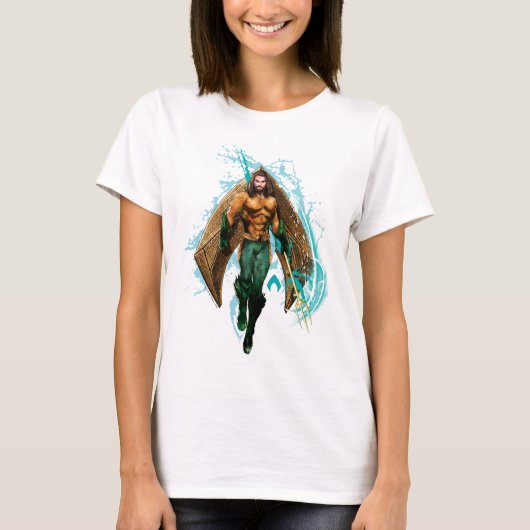 T-shirt Aquaman | Prince Orin Avec Logo Aquaman (Devant)