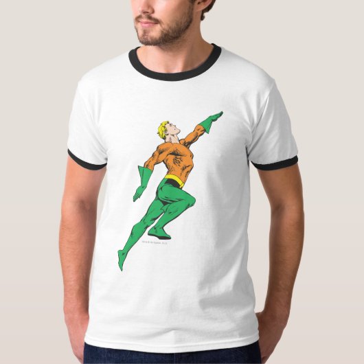 T-shirt Aquaman saute (Devant)