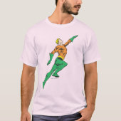 T-shirt Aquaman saute (Devant)
