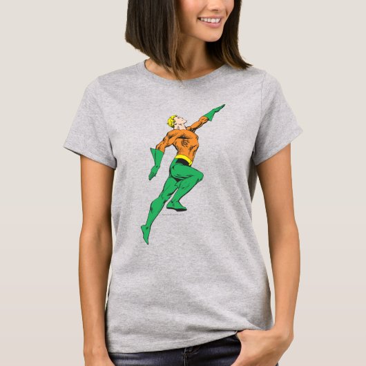 T-shirt Aquaman saute (Devant)