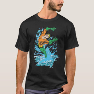 T-shirt Aquaman saute dans la vague