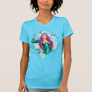 T-shirt Aquaman   Xebel Princess Mera Hexagonal Graphic