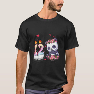 T-shirt Aquarelle 12e 12 Panda