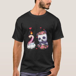 T-shirt Aquarelle 2E 2 Panda