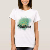 T-shirt Aquarelle Aquarius (Devant)