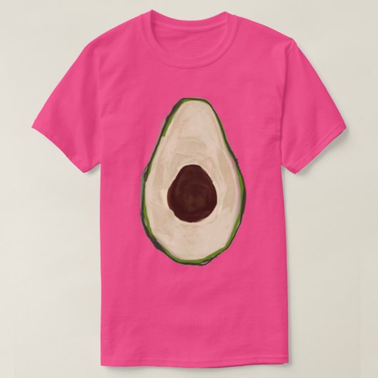 T-shirt Aquarelle Avocado 2 (Design devant)