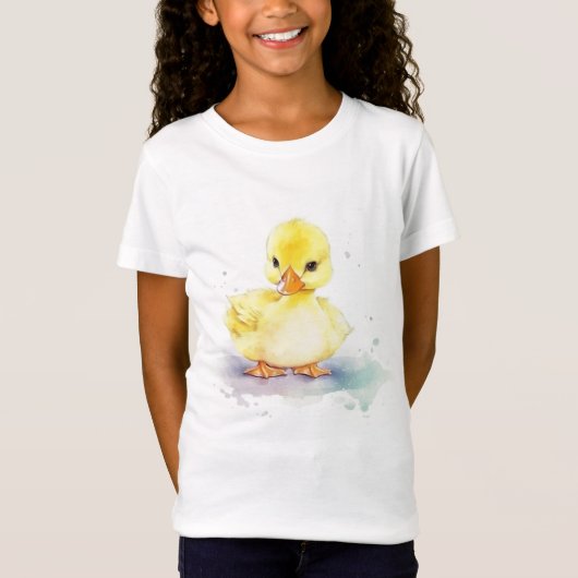T-shirt Aquarelle Baby Duck 2 (Devant)