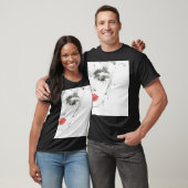 T-shirt Aquarelle Beauté : Illustration de portrait fémini (Unisexe)