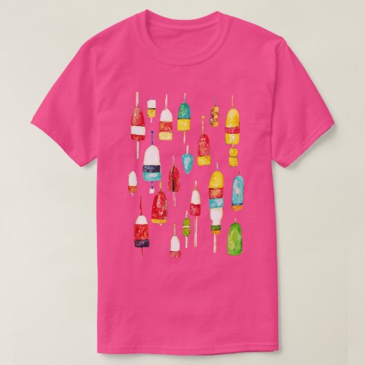T-shirt aquarelle bouée 2 (Design devant)