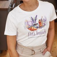 Aquarelle Brunch Anniversaire Personnalisé