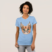 T-shirt Aquarelle Caracal (Devant entier)