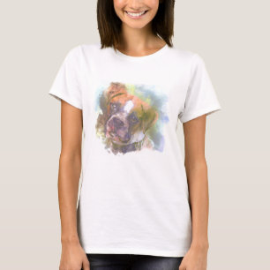 T-shirt Aquarelle Chien