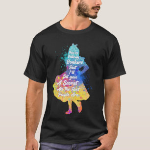T-shirt Aquarelle colorée Alice In Wonderland - Bonkers