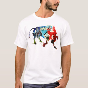 T-shirt Aquarelle d'amour de Vintage voyage de l'Espagne