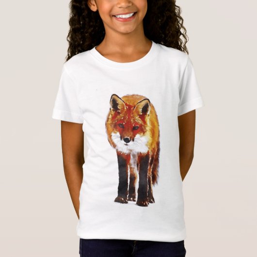 T-Shirt Aquarelle de Fox (Devant)