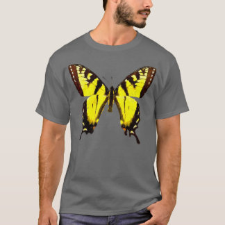 T-shirt Aquarelle de papillon d'hiver de tigre
