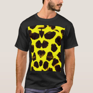 T-shirt Aquarelle de Poster de animal Abstrait Leopard