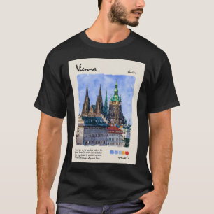 T-shirt Aquarelle de Vienne
