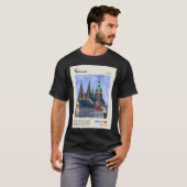 T-shirt Aquarelle de Vienne (Devant entier)