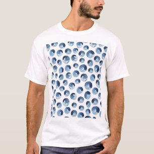 T-shirt Aquarelle dessinée à la main papier peint transpar