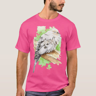 T-shirt Aquarelle deuil Dove Bird