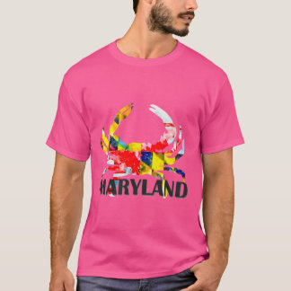 T-shirt aquarelle du Maryland