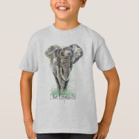 Aquarelle Eléphant Africain Animal Nature Art