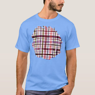 T-shirt Aquarelle en vichy chaude