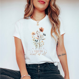 T-shirt Aquarelle Fleurs de chute pour les amateurs d'auto