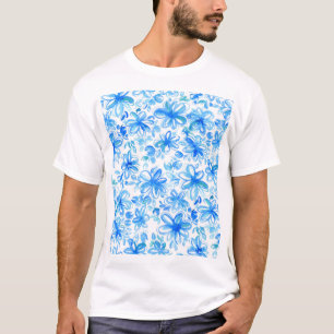 T-shirt Aquarelle Floral Chintz Motif mignon