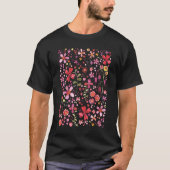 T-shirt Aquarelle florale moderne (Devant)