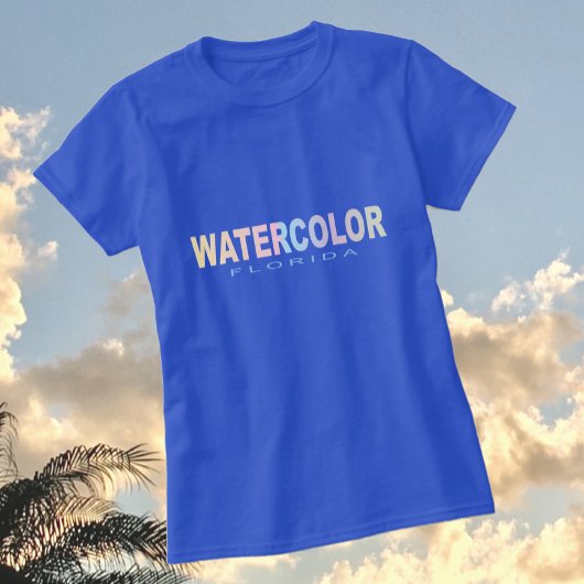 T-shirt Aquarelle Floride