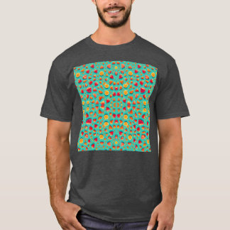T-shirt Aquarelle fraise et citron Fruit à motif su