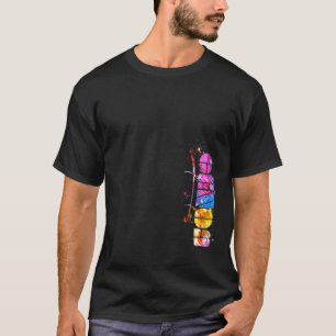 T-shirt Aquarelle Gênes Gênes Lettres