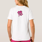 T-shirt Aquarelle Hibiscus Girls Tee (Dos)