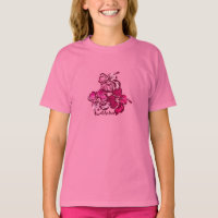 Aquarelle Hibiscus Girls Tee