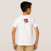 T-shirt Aquarelle Hibiscus Hawaiian Tropical (Dos entier)