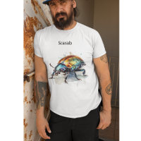 Aquarelle Iridescente Beetle, personnalisé