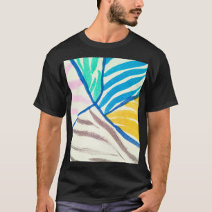 T-shirt Aquarelle patchwork : style de peinture sale.