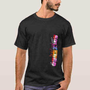 T-shirt Aquarelle Salzburg Salzburg Lettres