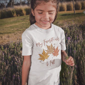 T-Shirt Aquarelle simple Automne Feuillage Feuilles