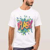 T-shirt Aquarelle Unique Splatter Graphique Tee (Devant)