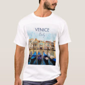 T-shirt Aquarelle VENEZIA VENICE - Italie souvenir de voya (Devant)