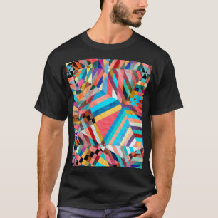 T-shirt Aquarelle vive : Arrière - plan Imaginaire Abstrai